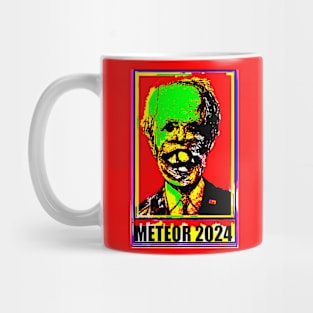 Vote Meteor 2024 in Apocalypse Green Mug